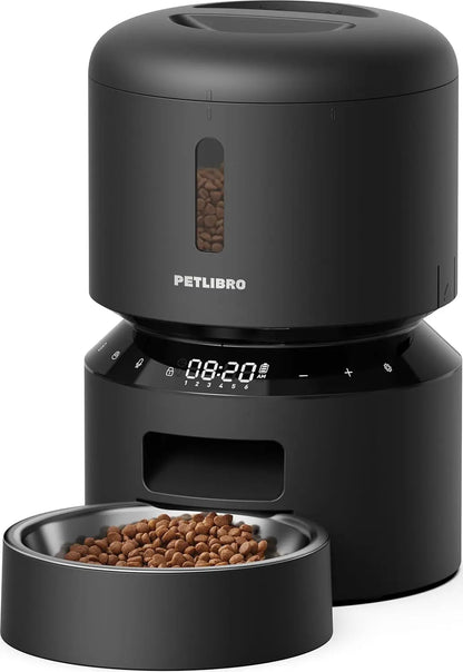 Automatic Pet Feeder with Camera, 3L or 5L, Timed Portions