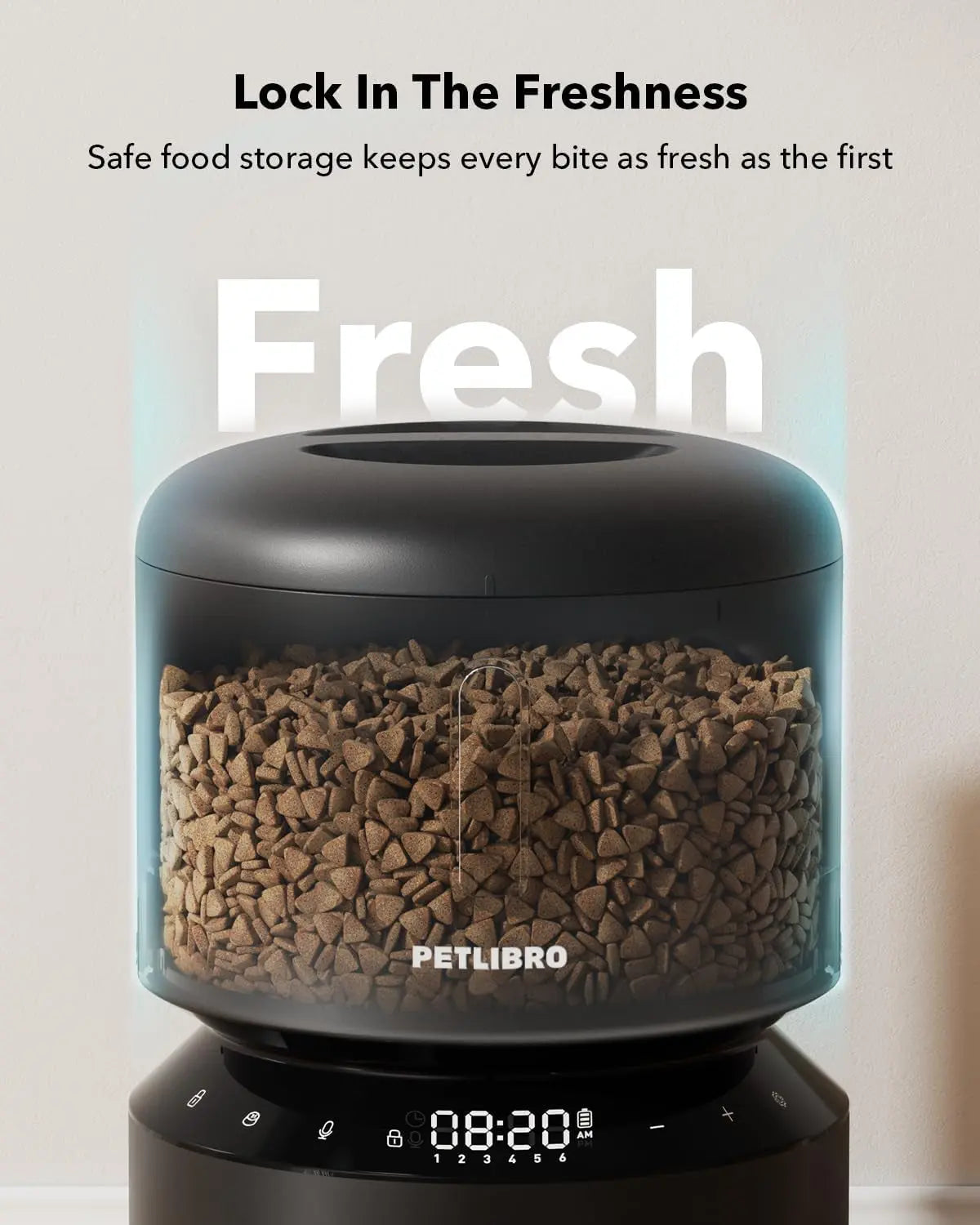 Automatic Pet Feeder with Camera, 3L or 5L, Timed Portions