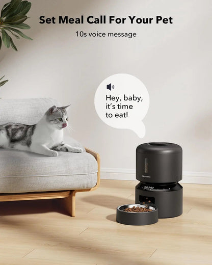 Automatic Pet Feeder with Camera, 3L or 5L, Timed Portions