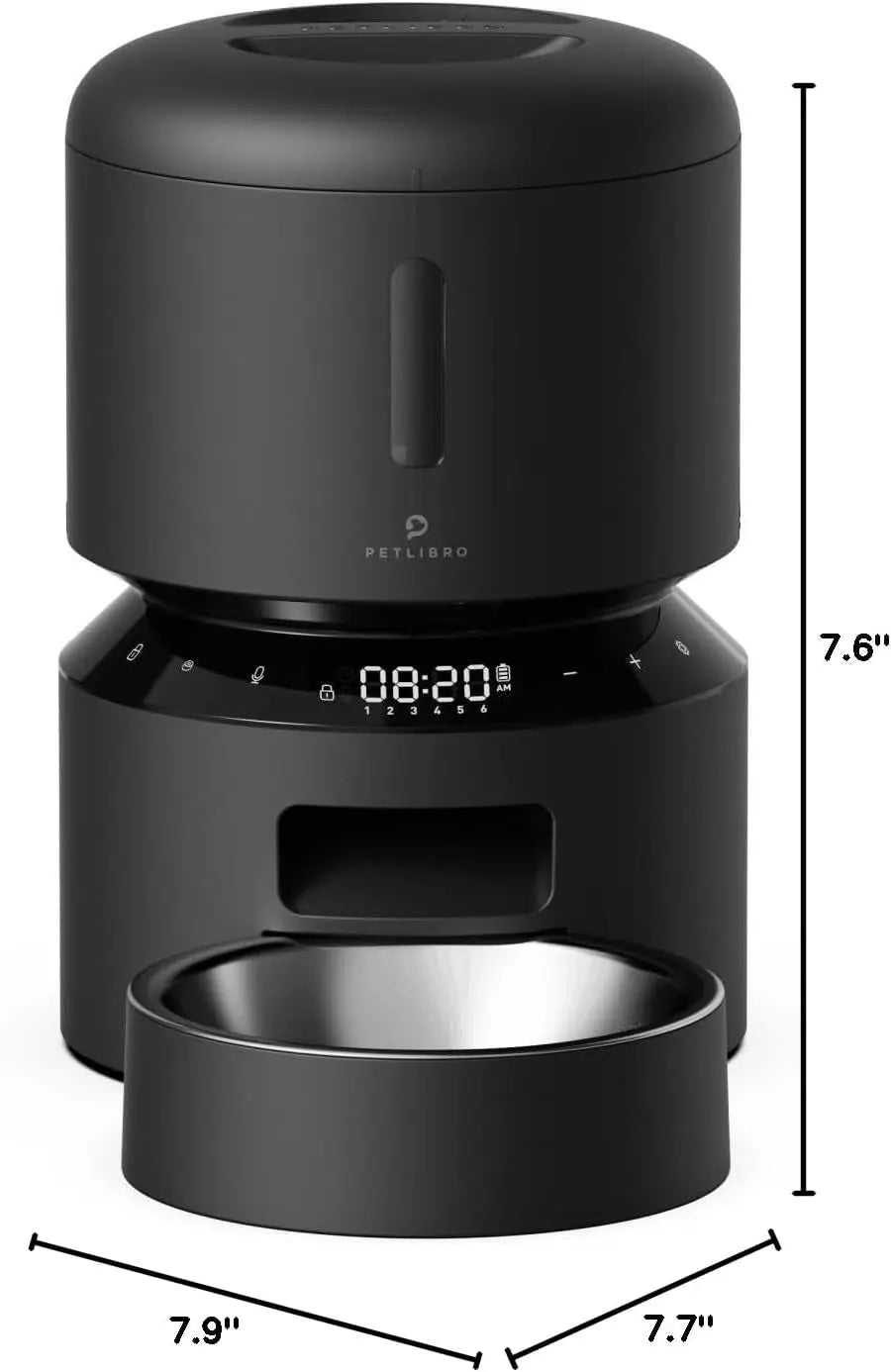 Automatic Pet Feeder with Camera, 3L or 5L, Timed Portions