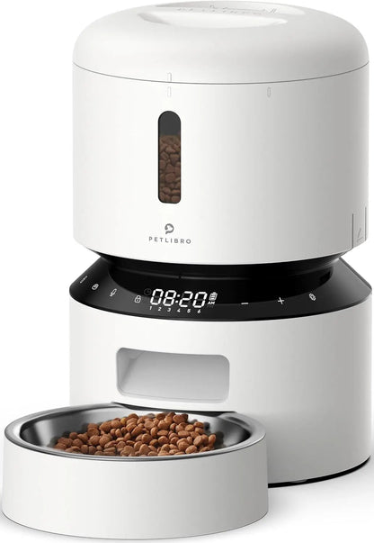 Automatic Pet Feeder with Camera, 3L or 5L, Timed Portions