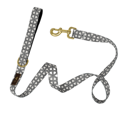 Avery – Geometric Dog Leash 4ft & 6ft, Padded Handle