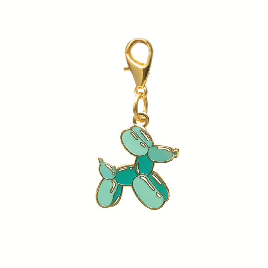 Balloon Dog Collar Charm — Clips On Anywhere