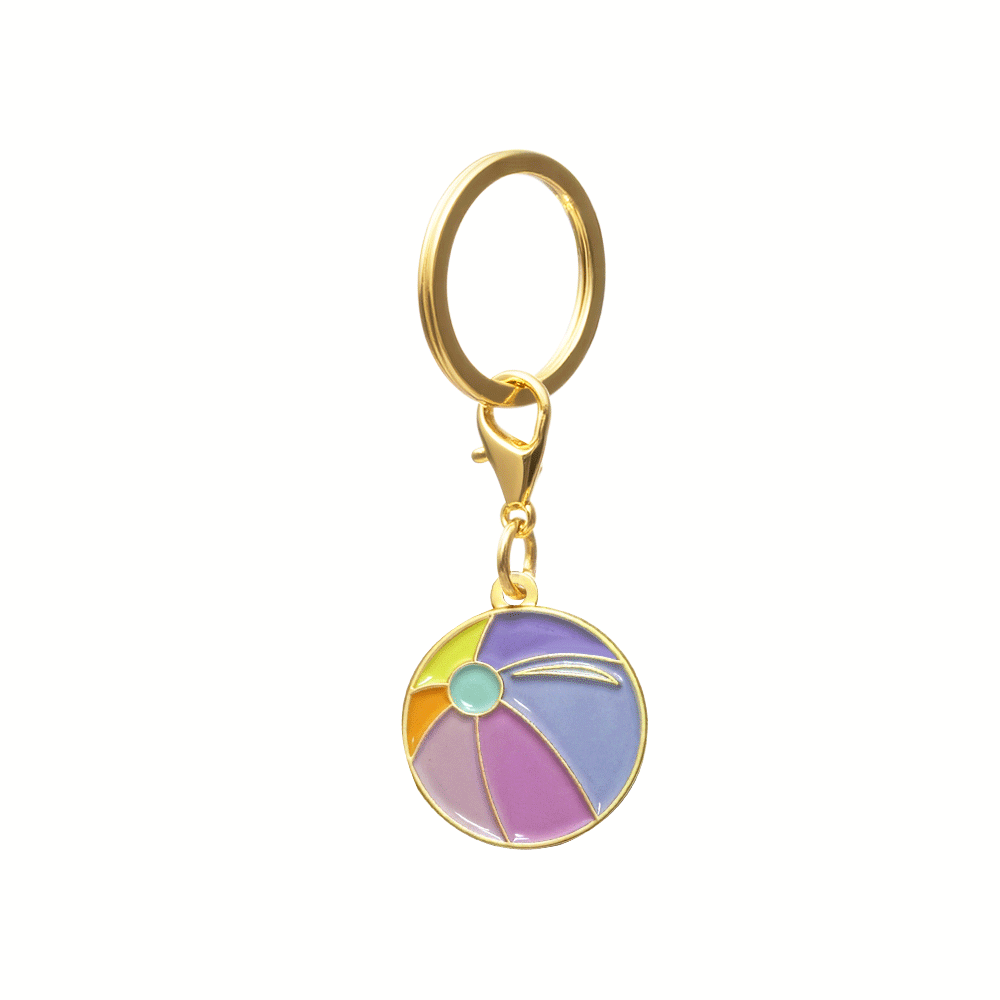 Beach Ball Dog Collar Charm — additional photo 6