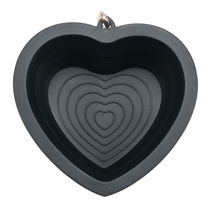 Onyx Heart Collapsible Dog Bowl — additional photo 7
