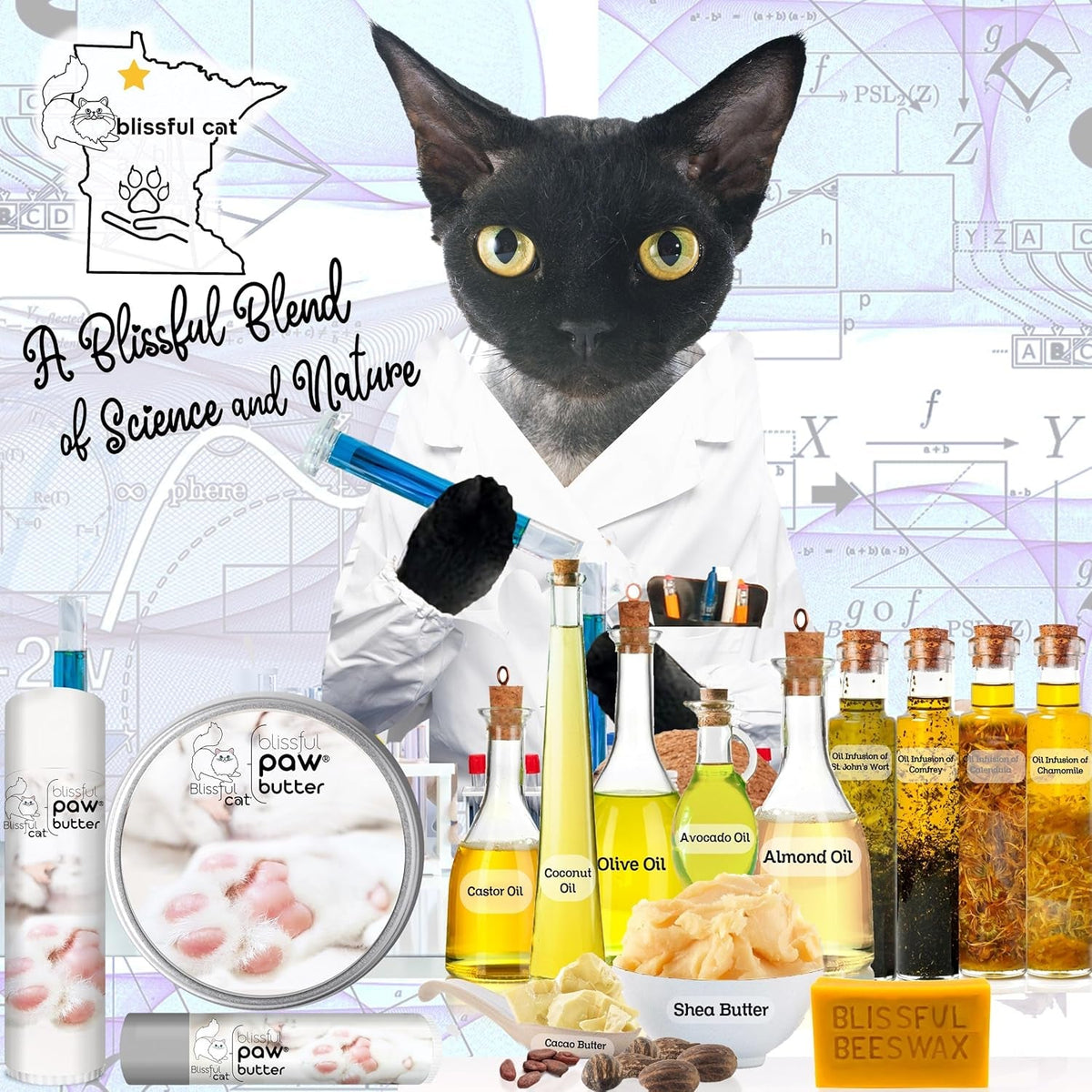Cat Paw Butter Balm for Dry Pads, 1 oz