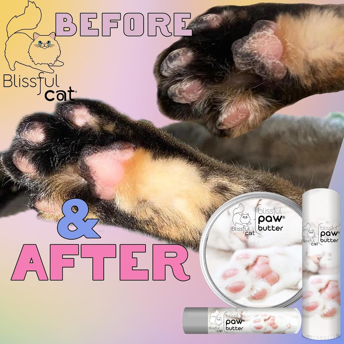 Cat Paw Butter Balm for Dry Pads, 1 oz