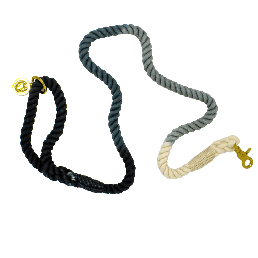 Cairo – Organic Cotton Rope Dog Leash, Ombre