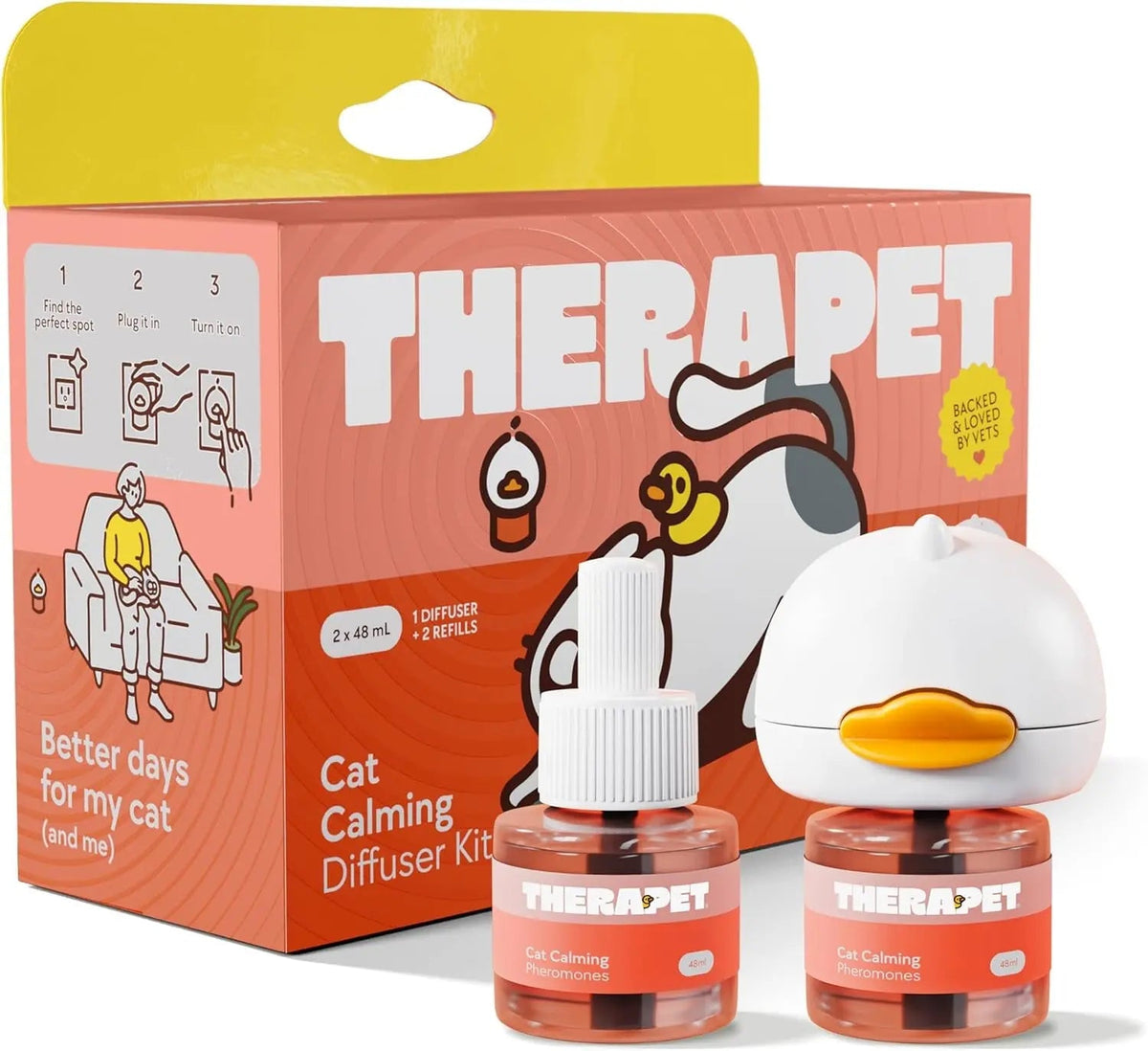 Cat Pheromone Diffuser & Spray Set, 60-Day Format