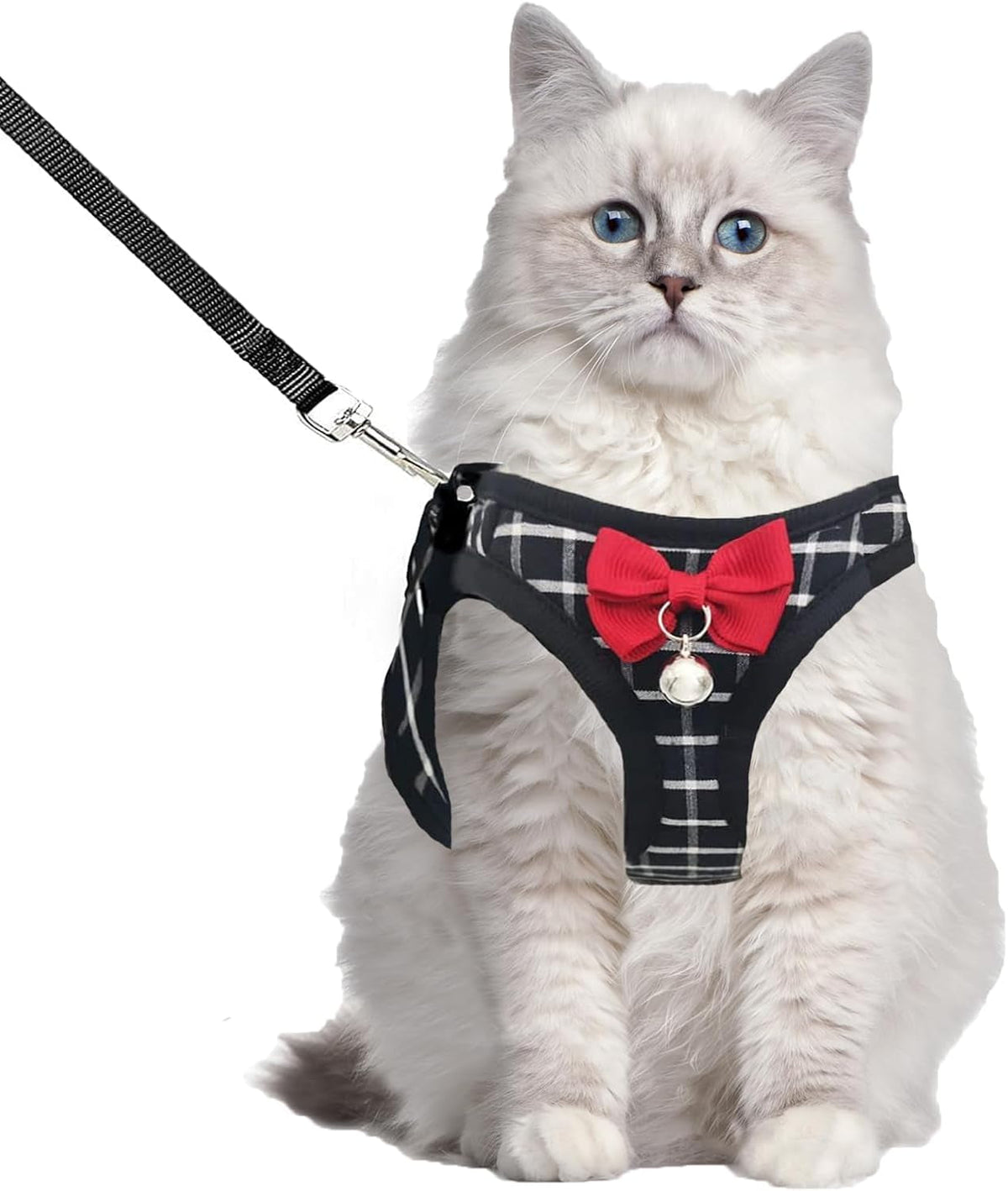 Mesh Cat Harness and Leash Set, Adjustable Vest
