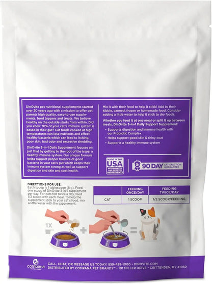 Cat Multivitamin with Probiotics & Omega-3