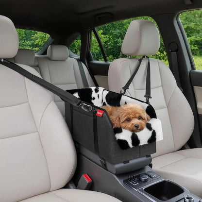 Center Console Dog Car Seat for Small Dogs