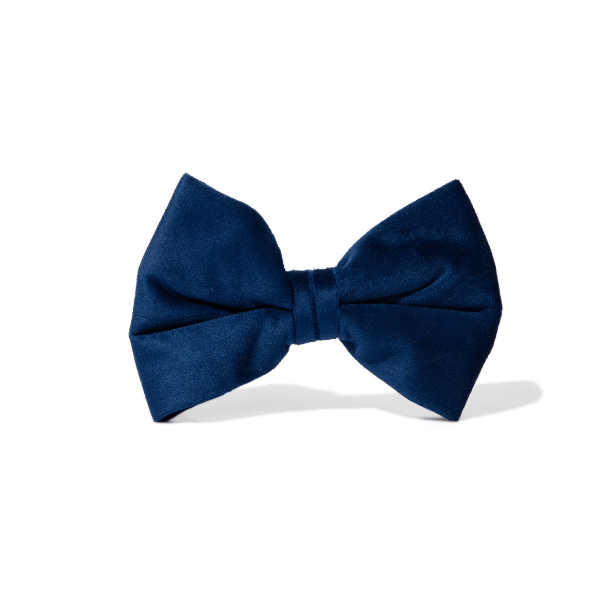 Channing – Navy Dog Bow Tie for Any Collar, S & L