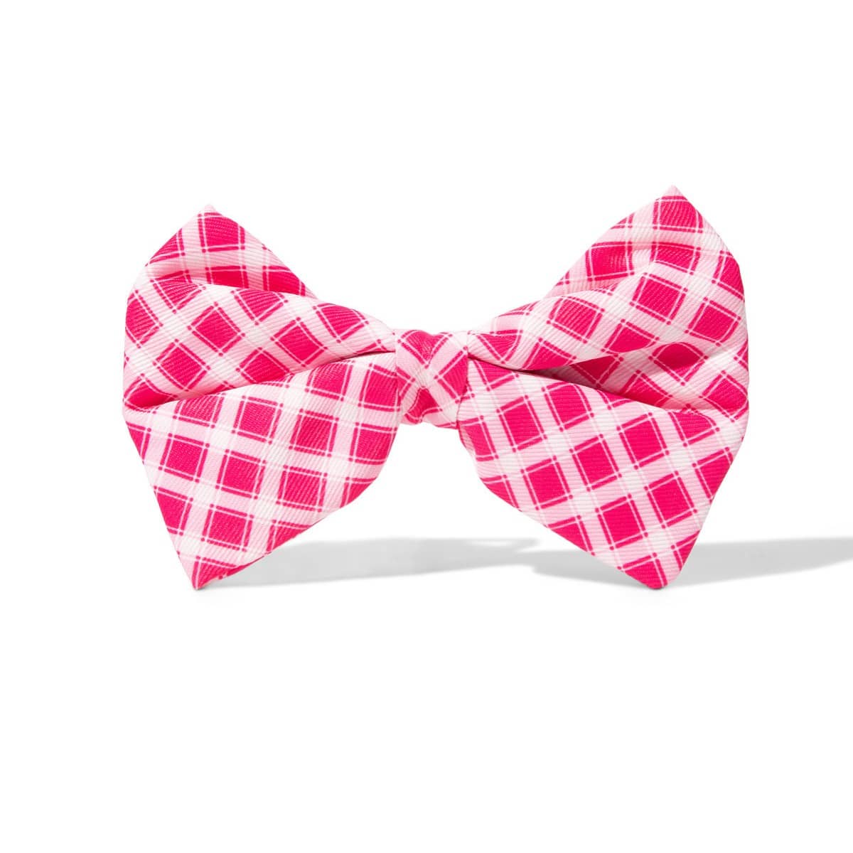 Chrishell – Gingham Dog Bow Tie for Any Collar, S & L