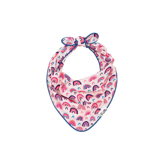 Clarke – Rainbow Dog Bandana, Reversible & No-Fold