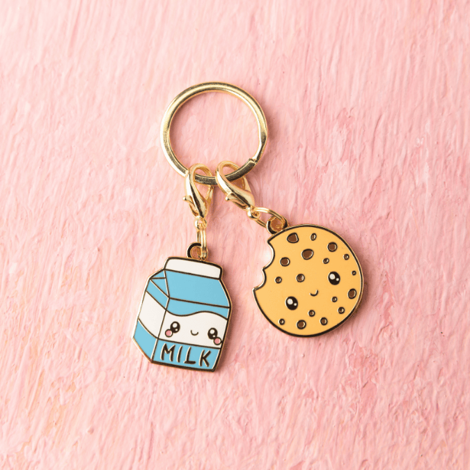 Cookie & Milk Dog Collar Charm Set — additional photo 3