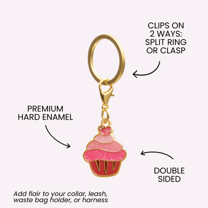 Cupcake Dog Collar Charm — additional photo 4
