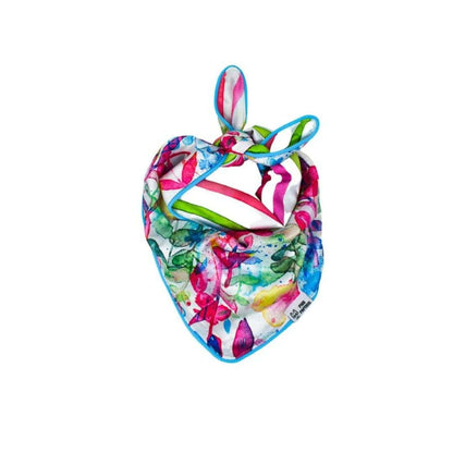 Delilah – Multicolor Dog Bandana, Reversible & No-Fold
