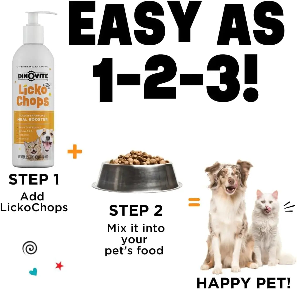 Omega-3 & 6 Liquid with Probiotics & Vitamin E for Dogs and Cats, 16 oz