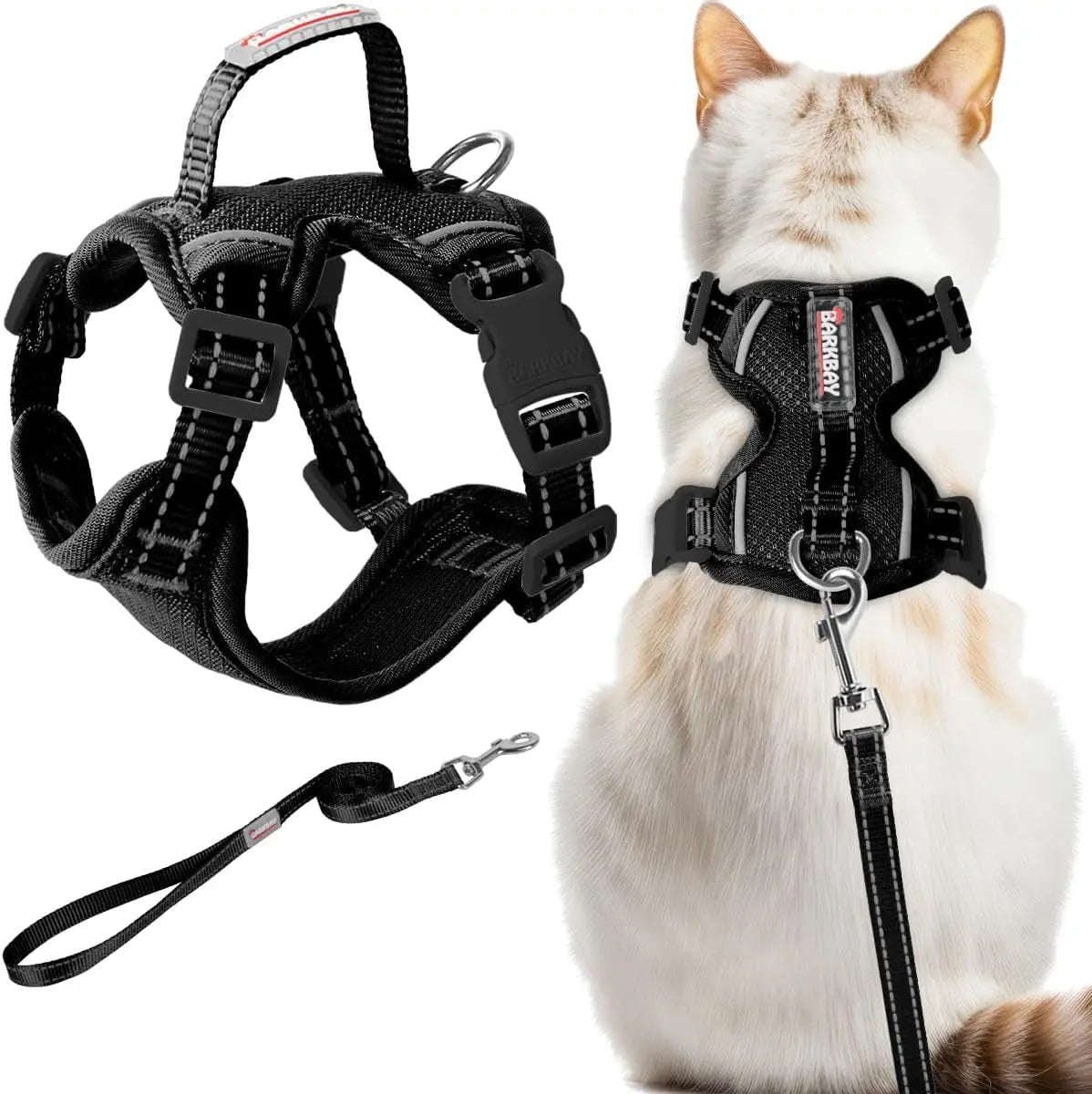 Soft Breathable Escape-Proof Cat Harness and Leash