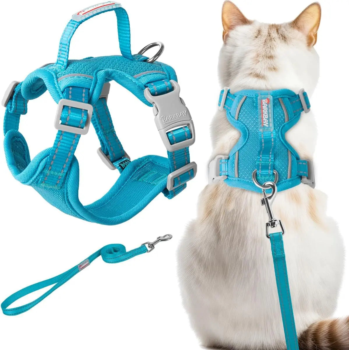 Soft Breathable Escape-Proof Cat Harness and Leash