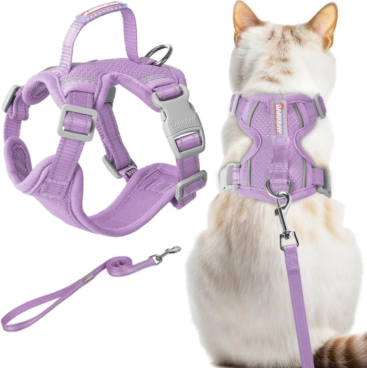 Soft Breathable Escape-Proof Cat Harness and Leash