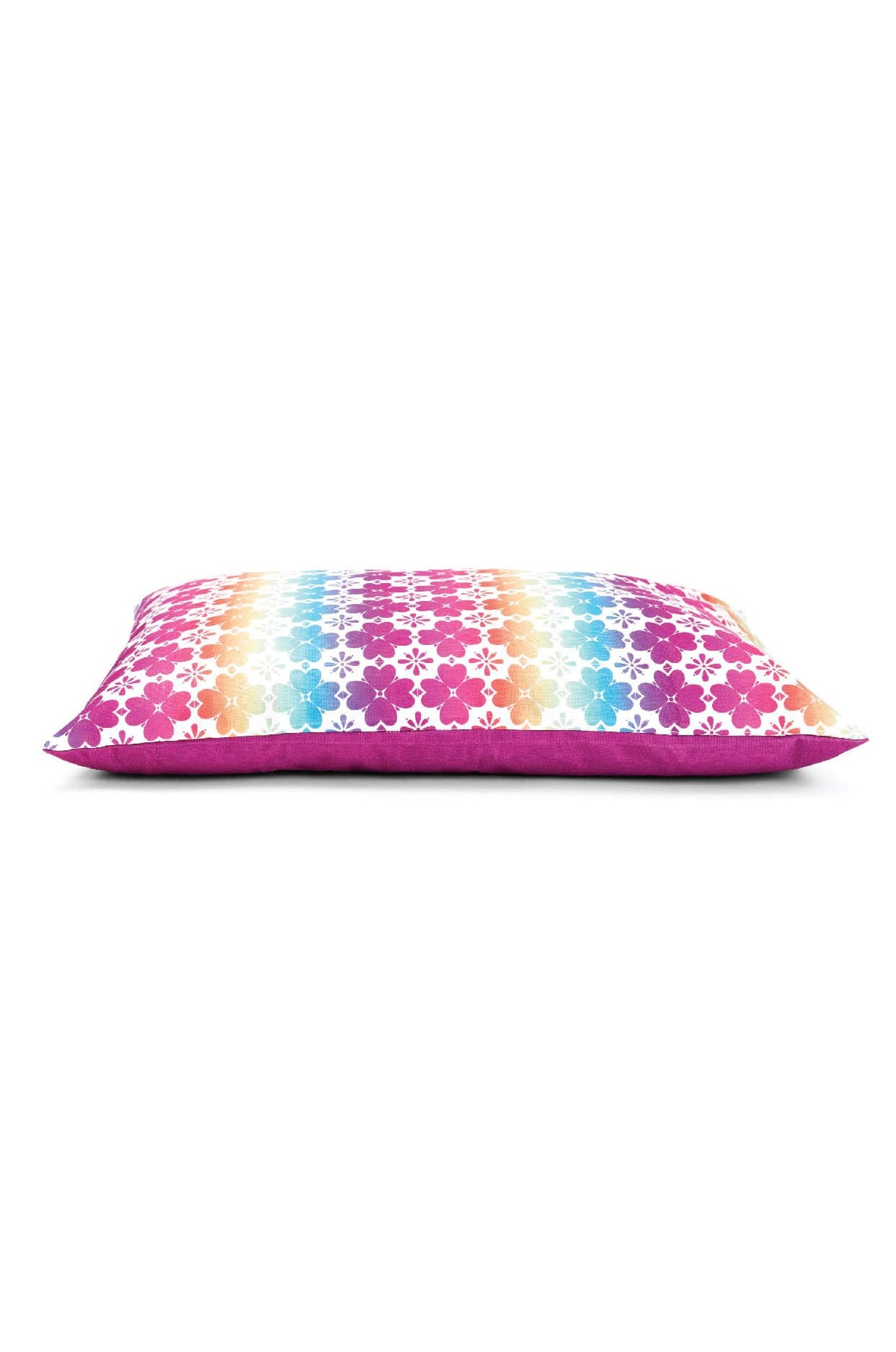 Everly – Washable Ombre Geometric Dog Bed with Memory Foam