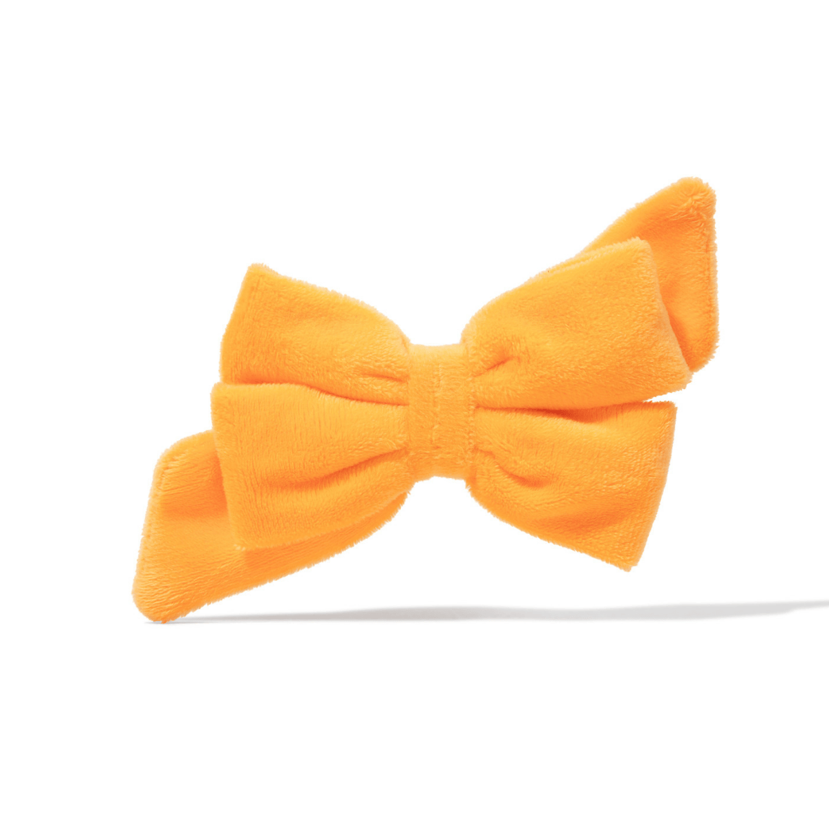 Ezra – Velvet Dog Babe Bow, Slides on Any Collar