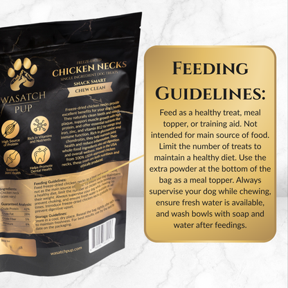 Freeze-Dried Chicken Necks