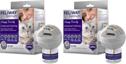 Feliway Optimum Pheromone Diffuser Starter Kit, 48 ml