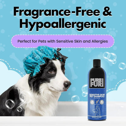 Fluff Off Deshedding and Sensitive Skin Dog Shampoo Set