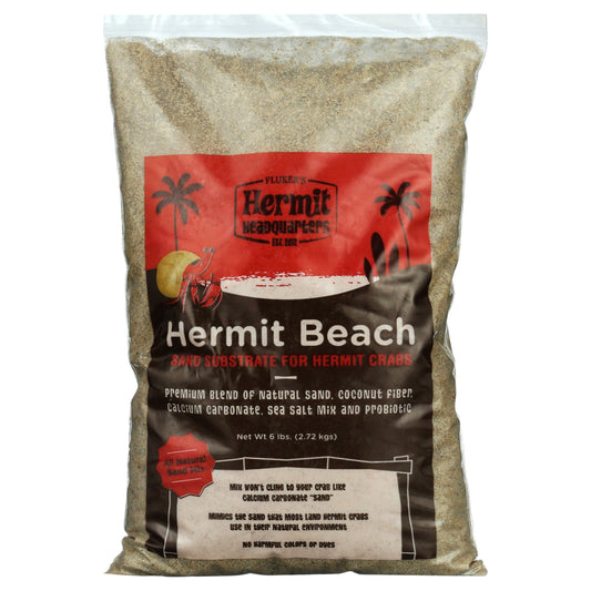 Natural Beach Sand Substrate for Hermit Crabs