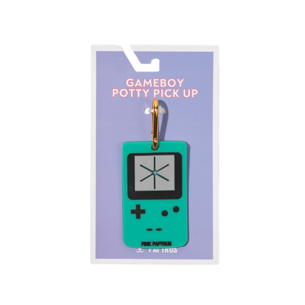 Gameboy Poop Bag Holder — Clips to Leash