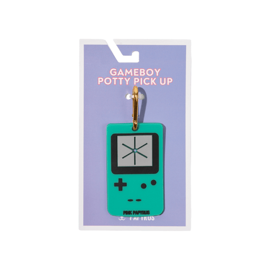 Gameboy Poop Bag Holder — Clips to Leash