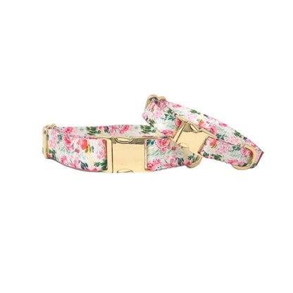 Isabella – Floral Dog Collar, Adjustable XS–L