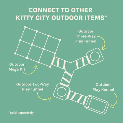 Kitty City Mesh Cat Playpen with Washable Pad, Rectangular Tent
