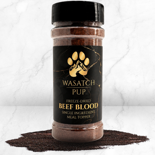 Freeze-Dried Beef Blood | Meal Topper