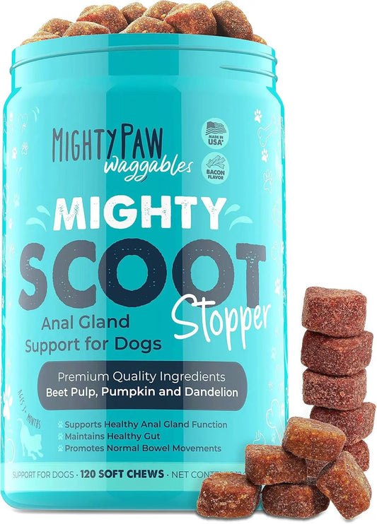 Fiber Soft Chews for Dogs, 120 Count