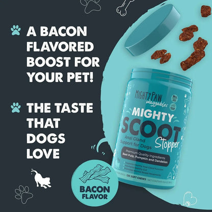 Fiber Soft Chews for Dogs, 120 Count