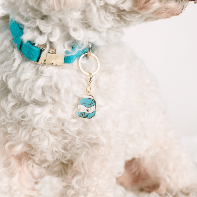 Milk Dog Collar Charm — additional photo 2