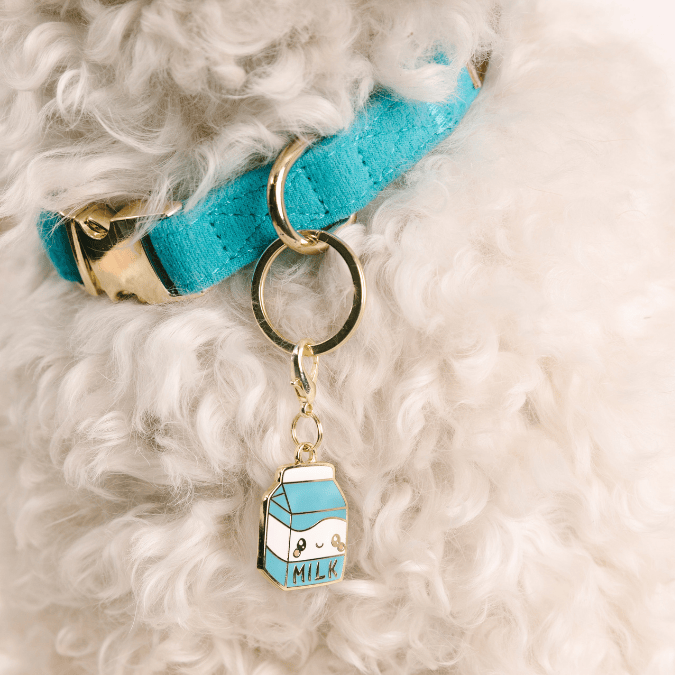 Milk Dog Collar Charm — additional photo 3