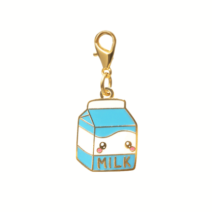 Milk Dog Collar Charm — Clips On Anywhere
