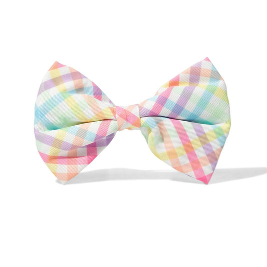 Minka – Plaid Dog Bow Tie for Any Collar, S & L