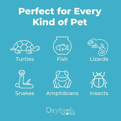 Oxyfresh Reptile & Amphibian Terrarium Cleaner Odor Eliminator Bleach Free