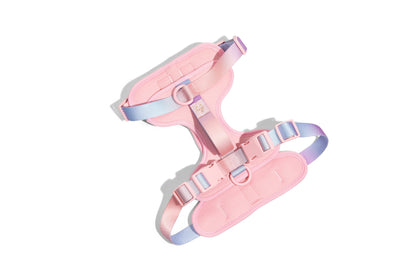 Diem – No-Pull Pink Dog Harness, 3 Leash Rings