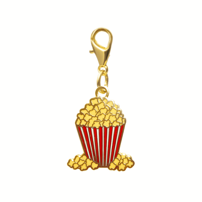 Popcorn Dog Collar Charm — Clips On Anywhere