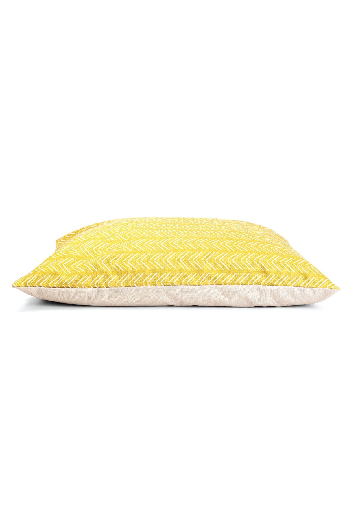 Rafa – Washable Chevron Dog Bed with Memory Foam