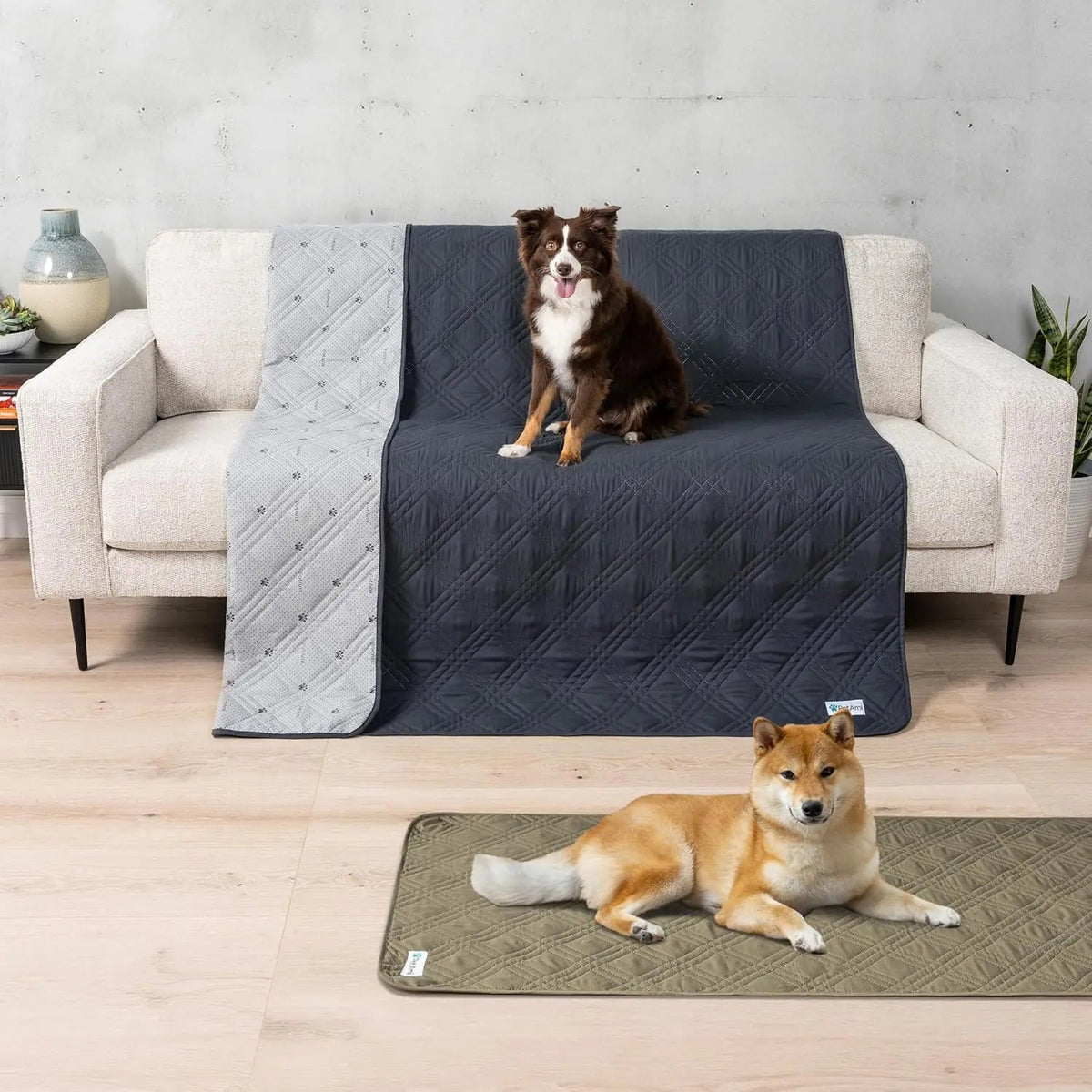 Waterproof Reversible Pet Couch Cover
