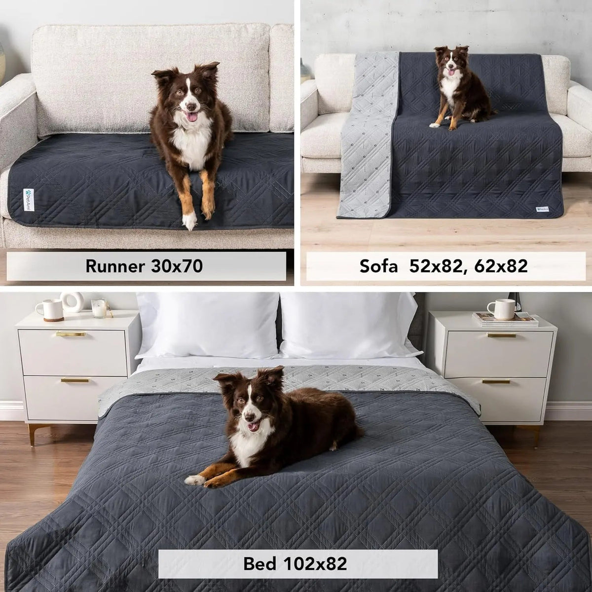 Waterproof Reversible Pet Couch Cover