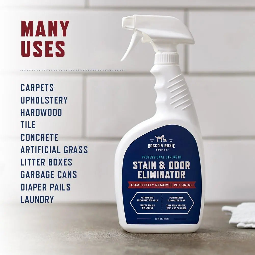 Rocco & Roxie Pet Stain & Odor Eliminator, 32 fl oz